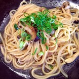 3種類きのこのバター醤油パスタ